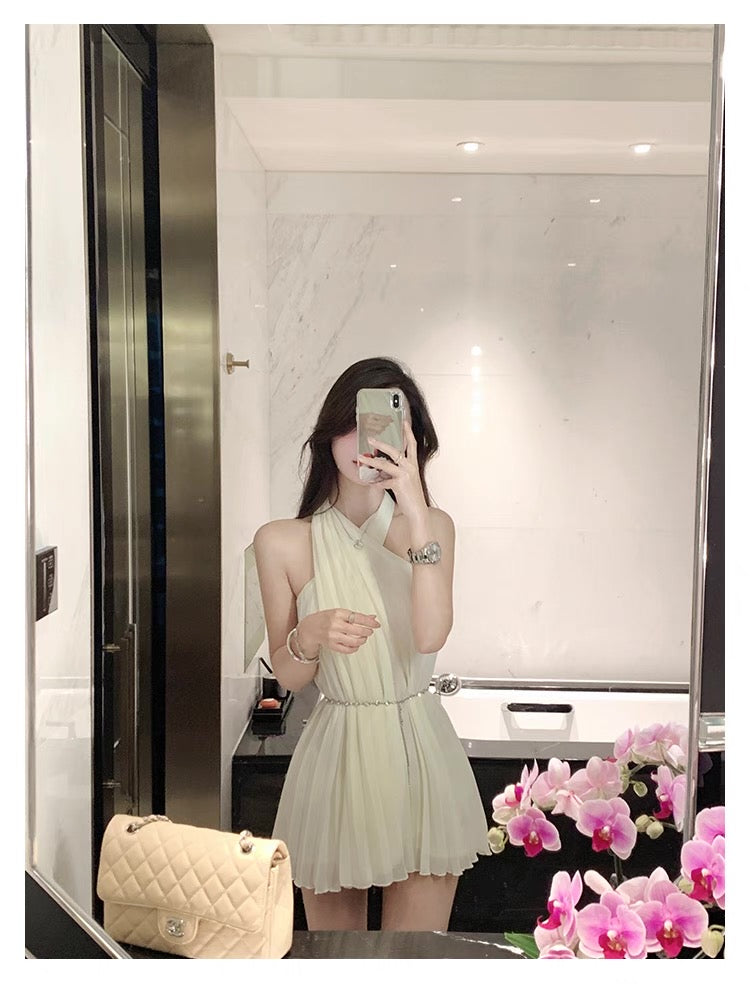 静谧梦境 夏装性感气质交叉连衣裙 Summer Sexy & Elegant Cross-Front Dress