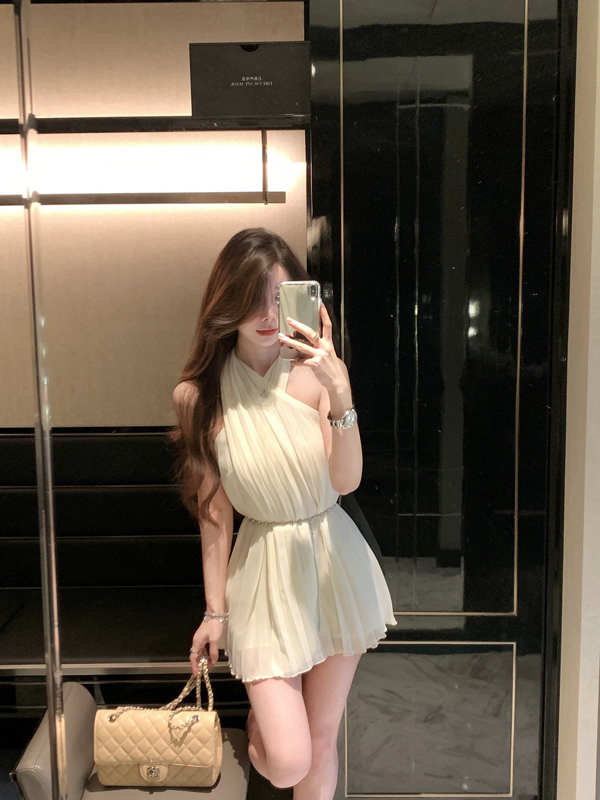 静谧梦境 夏装性感气质交叉连衣裙 Summer Sexy & Elegant Cross-Front Dress