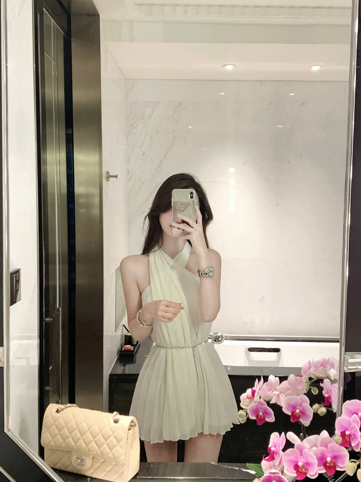 静谧梦境 夏装性感气质交叉连衣裙 Summer Sexy & Elegant Cross-Front Dress