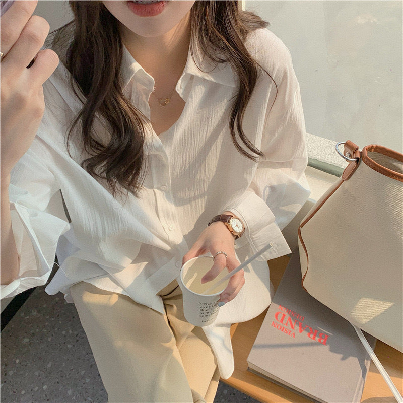 夏季宽松温婉衬衫 Summer Loose Blouse
