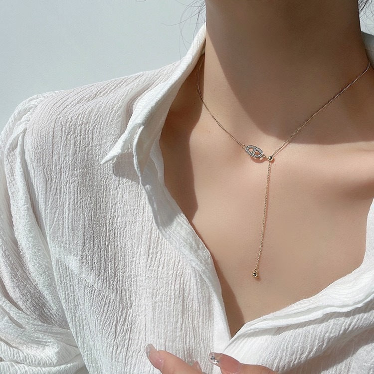 独特时尚 - 设计感锁骨项链 Unique Fashion - Designer Collarbone Necklace
