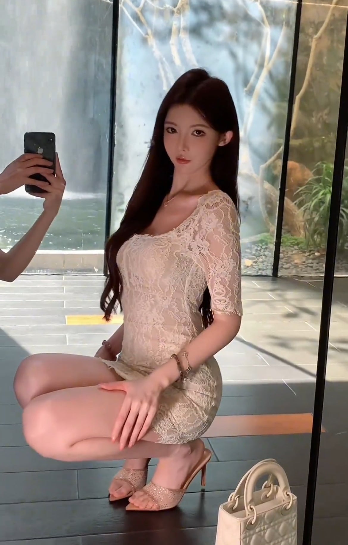 仙女社长 优雅蕾丝连衣裙 Fairy Boss – Elegant Lace Dress