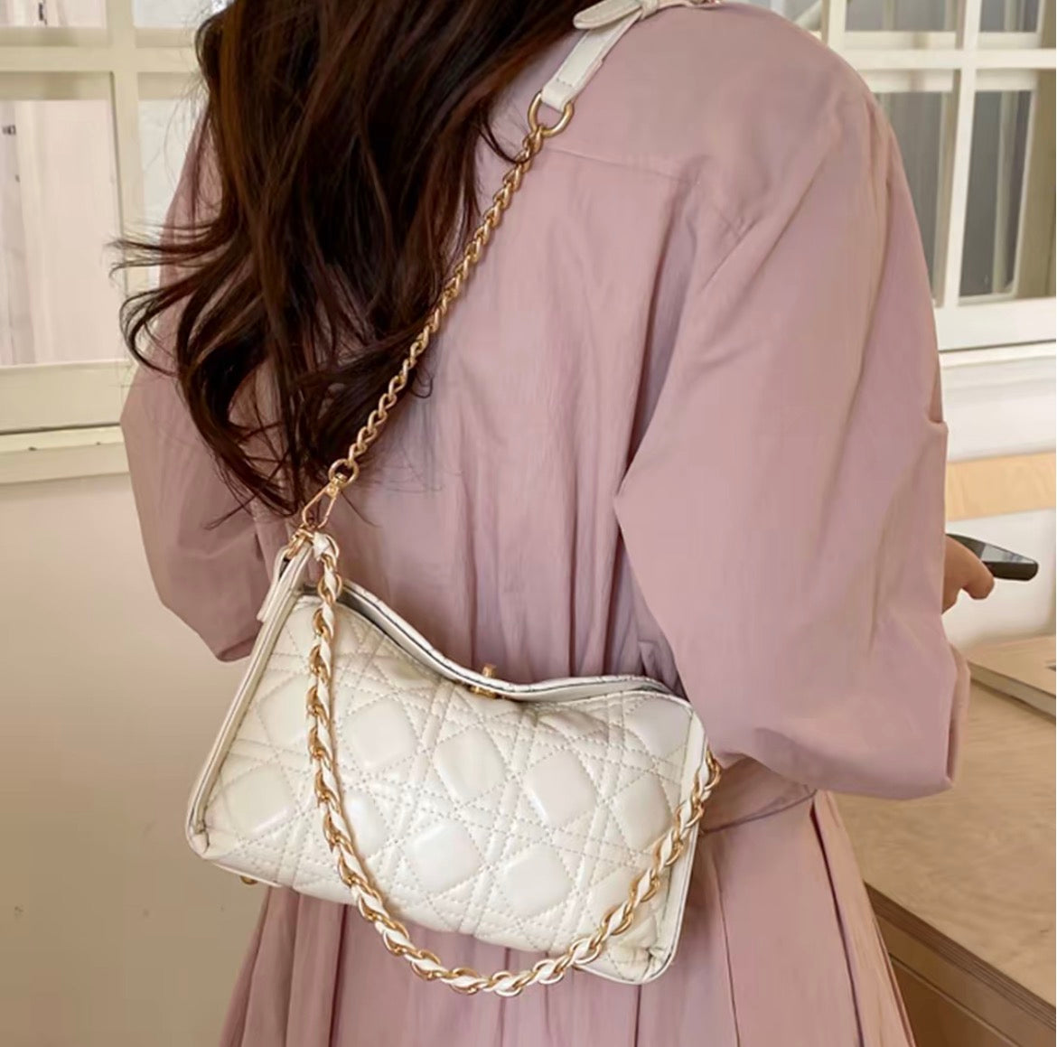 Chantelle Quilted Chain Bag