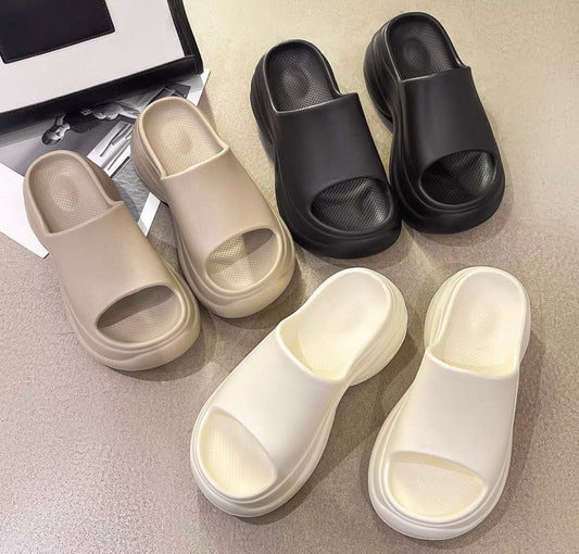 云端漫步8cm 厚底增高拖鞋英文 Cloud Walker 8.0 Platform Slippers