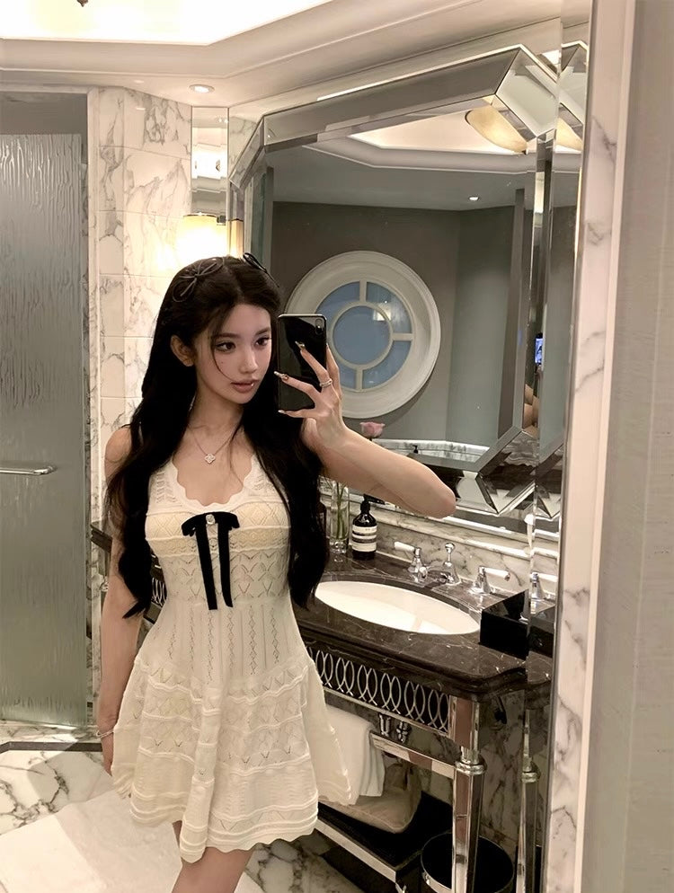 蝴蝶千金 夏款针织吊带裙 Butterfly Princess Summer Knit Camisole Dress