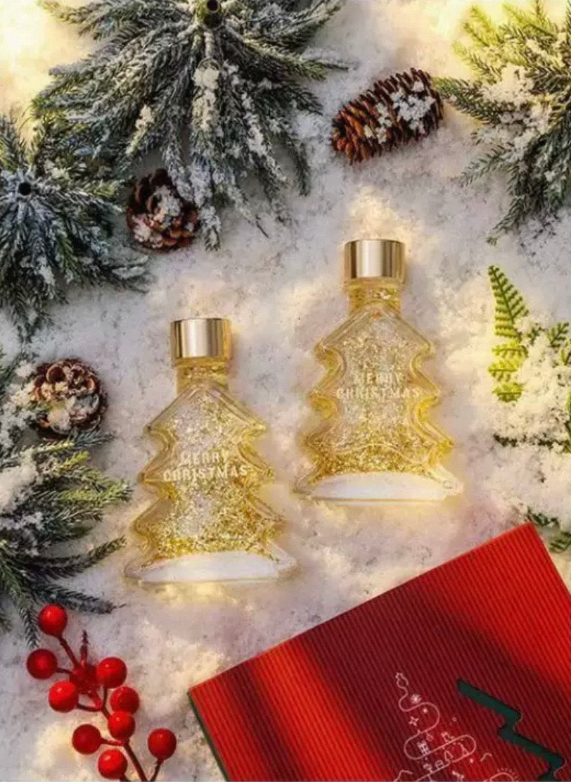 🎁【圣诞礼物】圣诞树金箔香水香薰礼盒装100ML🎄 Christmas Gift Christmas Tree Gold-Foil Perfume & Aroma Gift Set 100ML