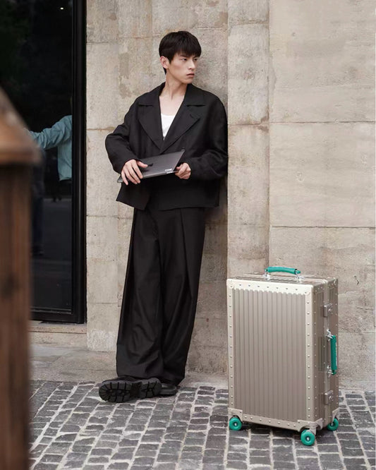 梦旅者 日默瓦平替全铝镁合金商务高级密码行李箱 DreamVoyager Rimoxx Friendly Full Aluminum-Magnesium Alloy Suitcase