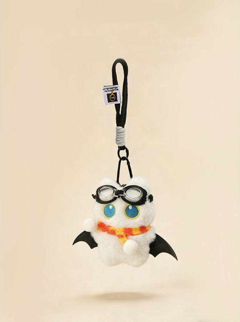 噗噗喵 可爱小黑猫毛绒包包挂件 Pupu Cat Adorable Black Cat Plush Bag Charm