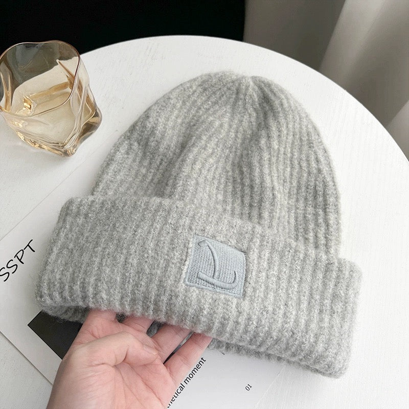 雪花秘籍 秋冬粗毛保暖堆堆帽 Snowflake Secret Winter Thick Knit Warm Slouchy Beanie