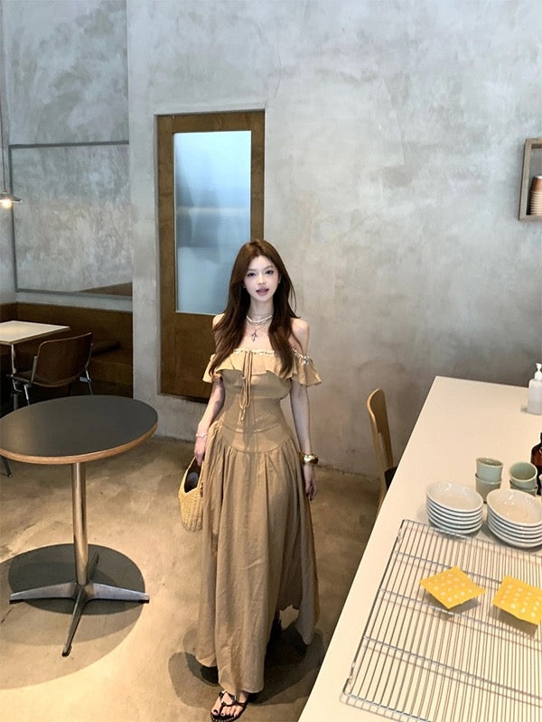 你是我的菜 荷叶边显瘦半身裙套装 You’re My Type Ruffled Slimming Skirt Set