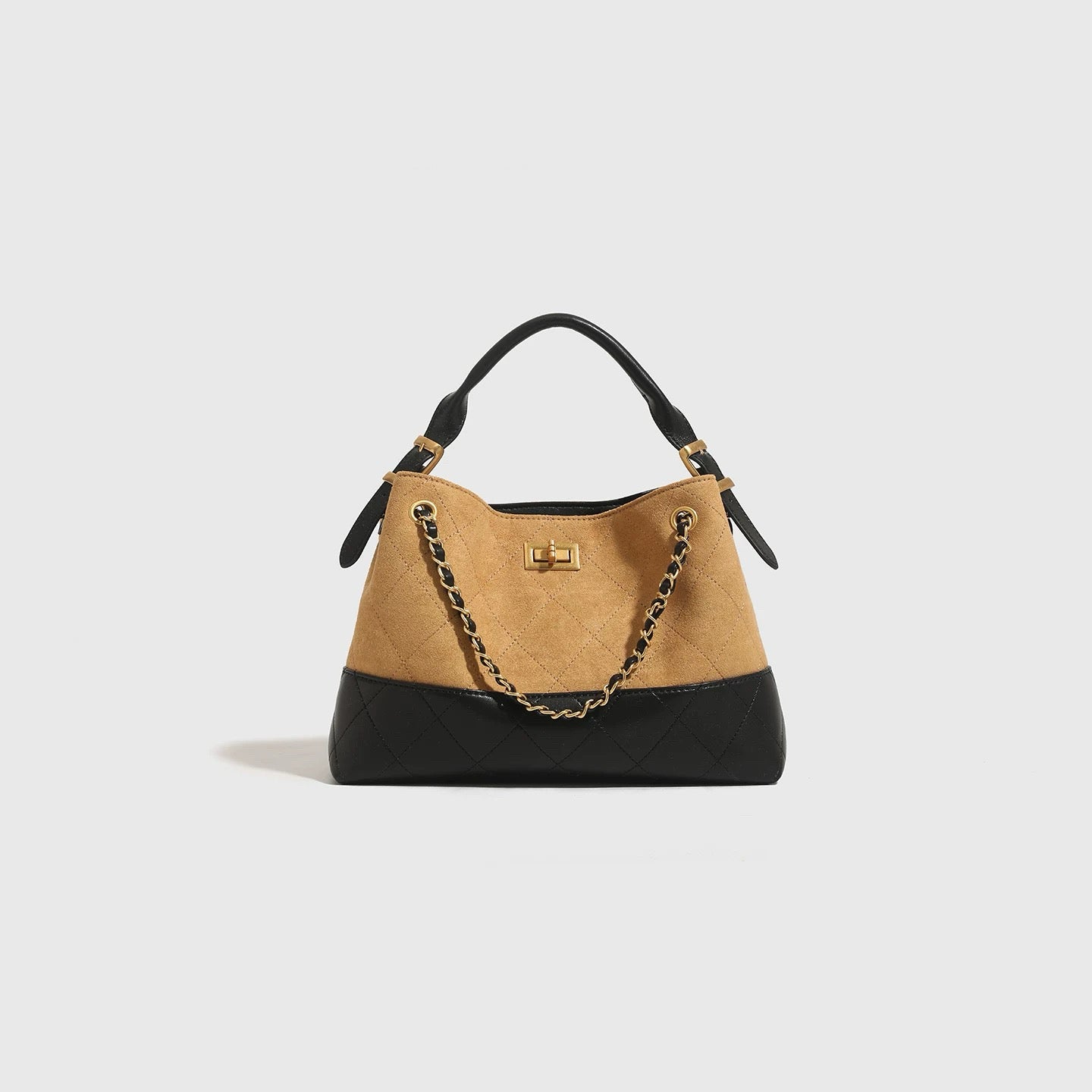 Bob Slouchy Tote – Chain-Detail Commuter Bag