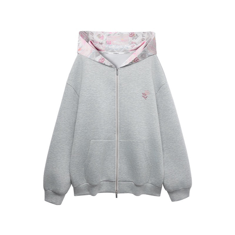 田曦薇同款 秋冬卫衣外套甜美休闲夹克 Tian Xiwei Inspired Autmn Winter Sweet & Casual Hoodie Jacket