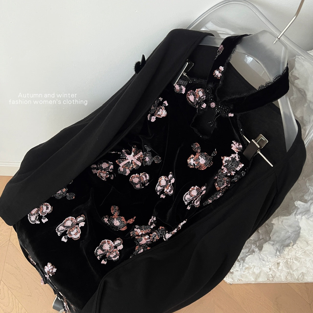 军阀太太 新中式旗袍连衣裙➕开衫 Warlord’s Lady – New Chinese Style Qipao Dress with Cardigan
