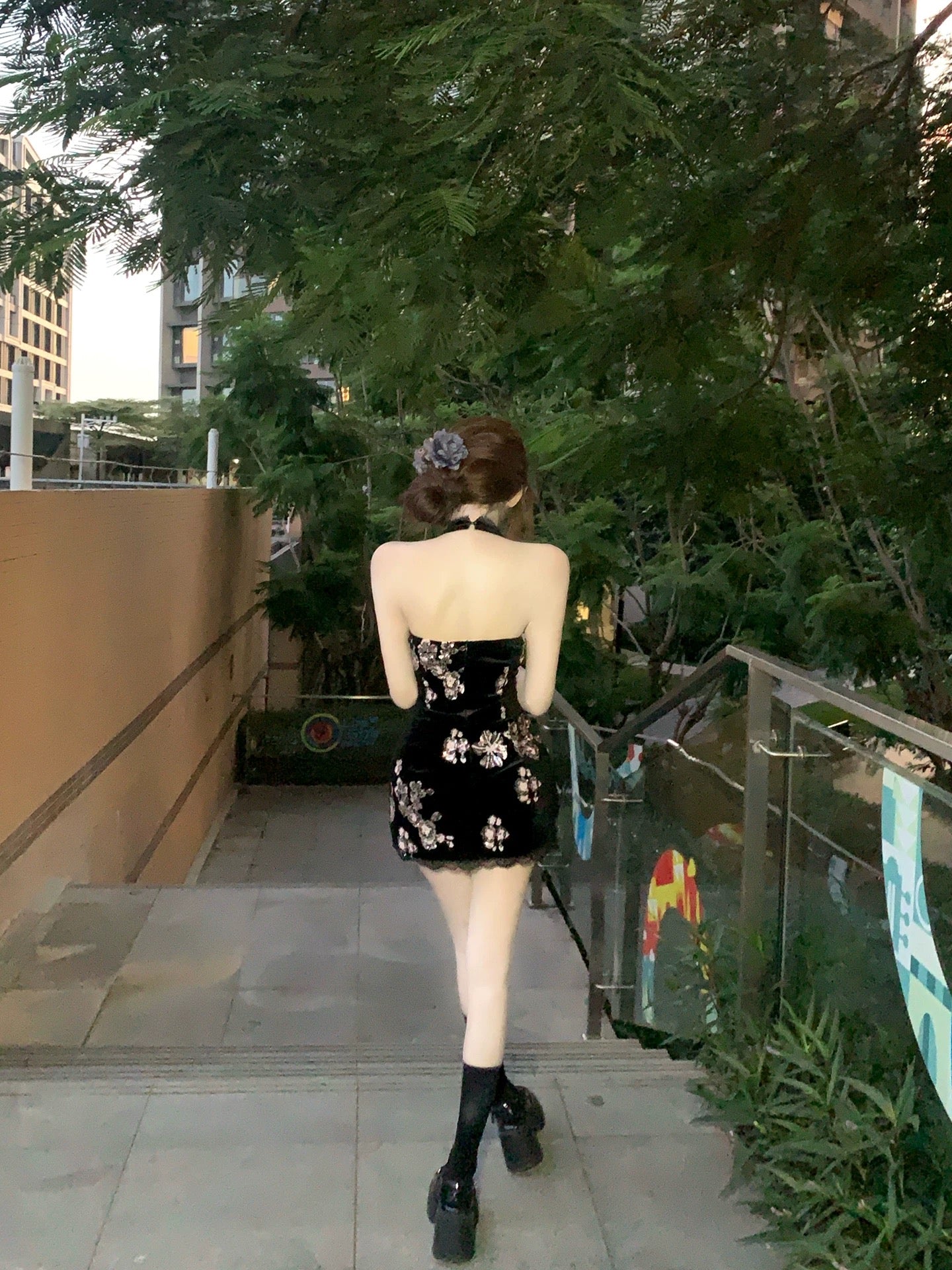 军阀太太 新中式旗袍连衣裙➕开衫 Warlord’s Lady – New Chinese Style Qipao Dress with Cardigan