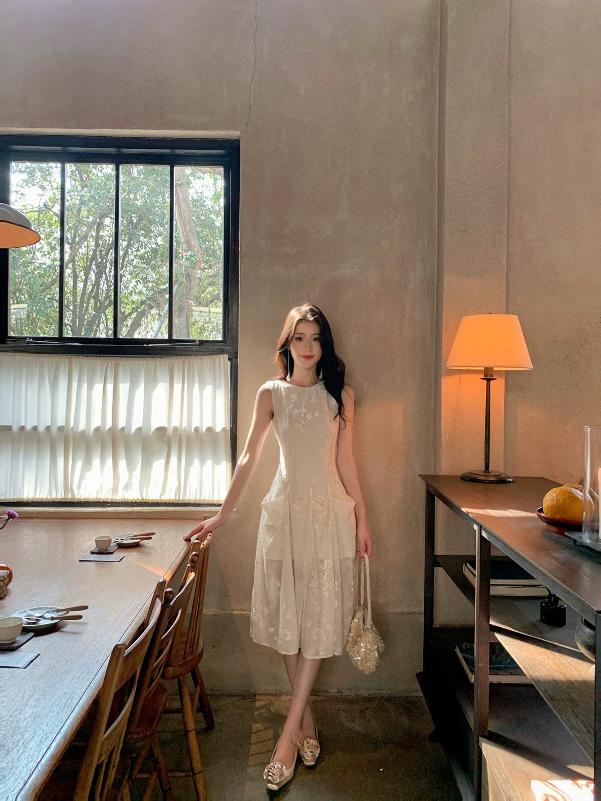 百变公主 温柔风一衣多穿连衣裙 Versatile Princess – Soft Feminine Multi-Way Dress