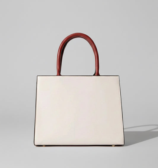 Lunar Embroidered Top Handle Bag