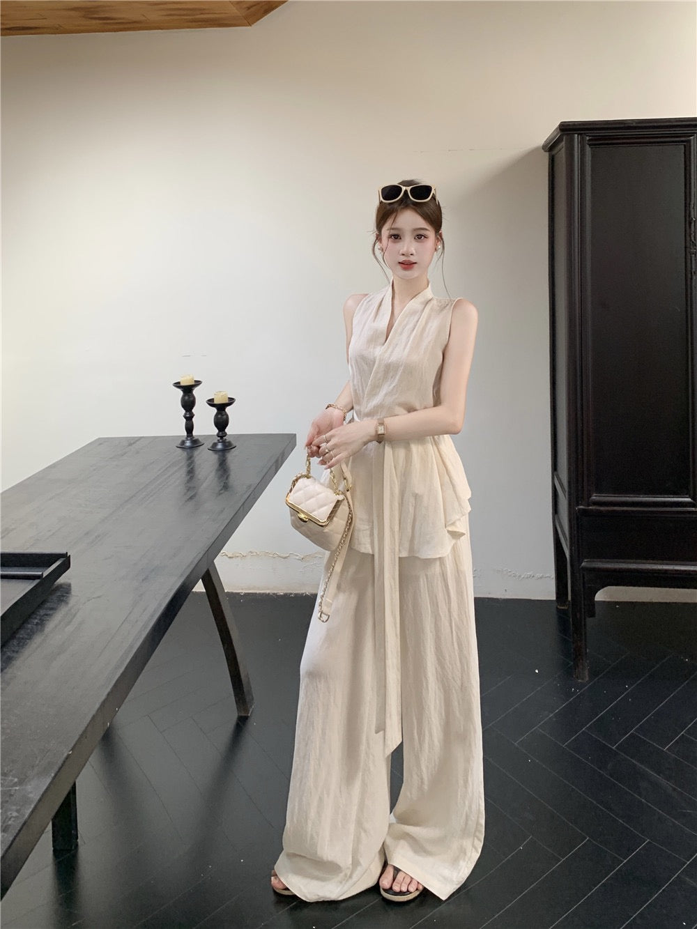 盛夏花期 松弛感韩系套装 Midsummer Bloom Relaxed Korean-Style Outfit