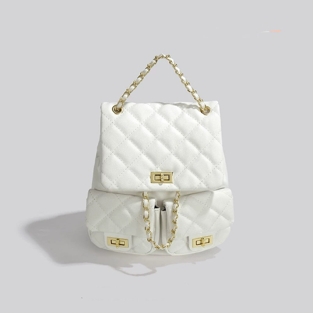 Stellar Onyx Mini Backpack - White