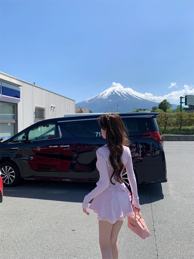 仙女怕晒 防晒修身套装 Fairy Sun Protection – Slim-Fit UV-Blocking Outfit
