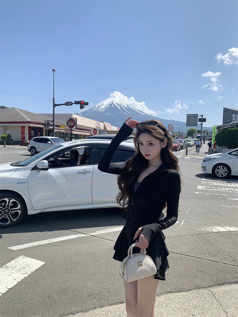 仙女怕晒 防晒修身套装 Fairy Sun Protection – Slim-Fit UV-Blocking Outfit