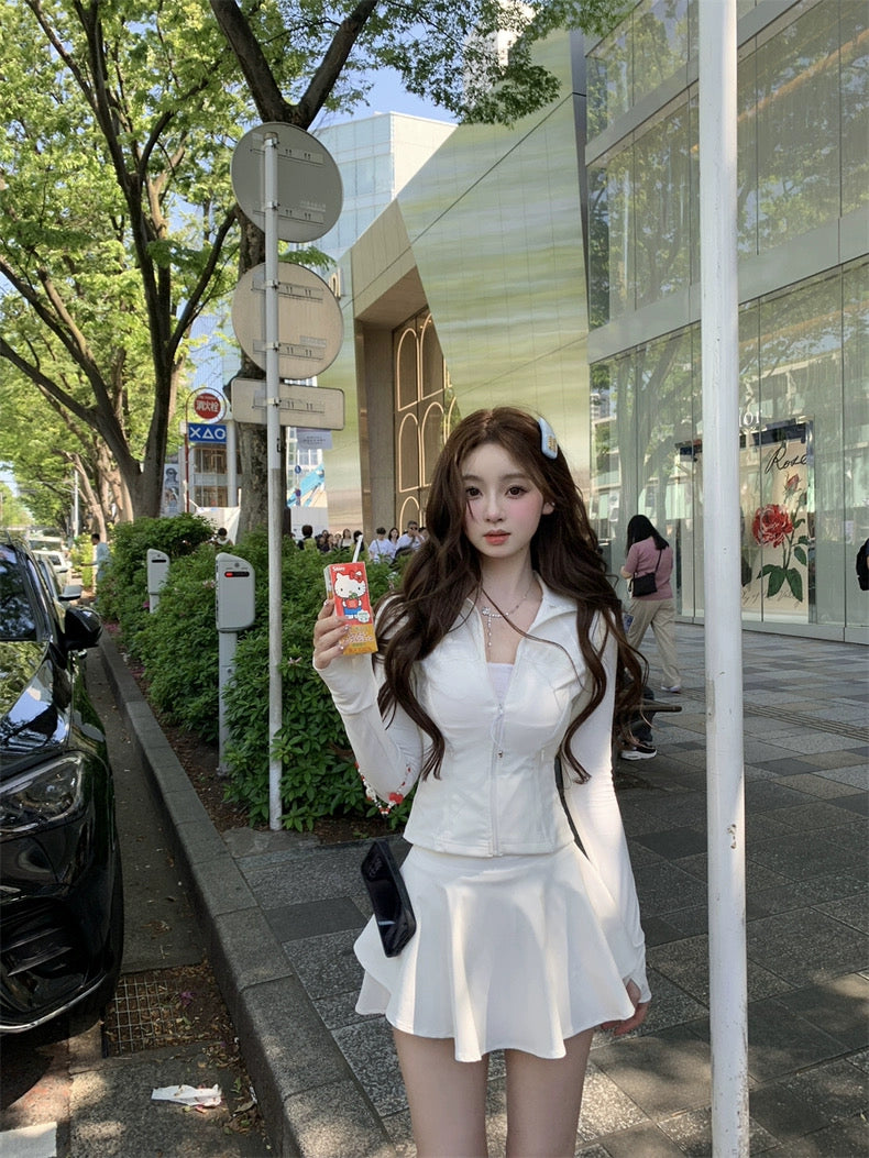 仙女怕晒 防晒修身套装 Fairy Sun Protection – Slim-Fit UV-Blocking Outfit