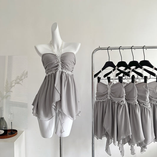 银河痕迹 手工钉钻绝美上衣 Galaxy Traces – Stunning Hand-Embellished Rhinestone Top