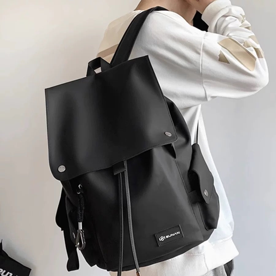 Evergreen Voyager Laptop Canvas Backpack - Green