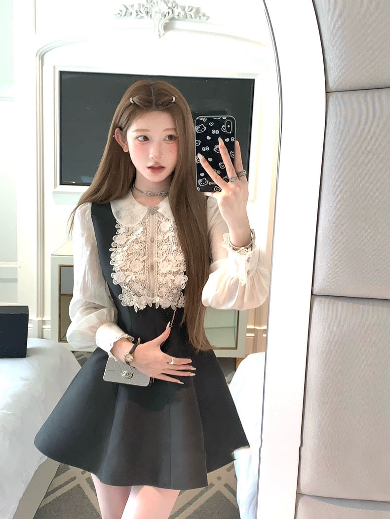 约会香蜜 赵露思同款战衣无袖/长袖连衣裙 Romantic Date Honey – Zhao Lusi Inspired Sleeveless/Long Sleeve Dress