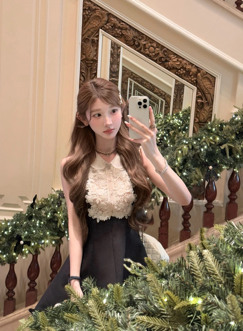约会香蜜 赵露思同款战衣无袖/长袖连衣裙 Romantic Date Honey – Zhao Lusi Inspired Sleeveless/Long Sleeve Dress