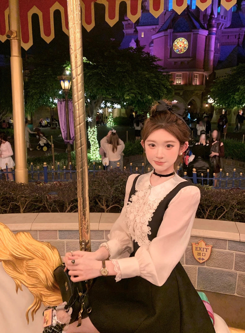 约会香蜜 赵露思同款战衣无袖/长袖连衣裙 Romantic Date Honey – Zhao Lusi Inspired Sleeveless/Long Sleeve Dress