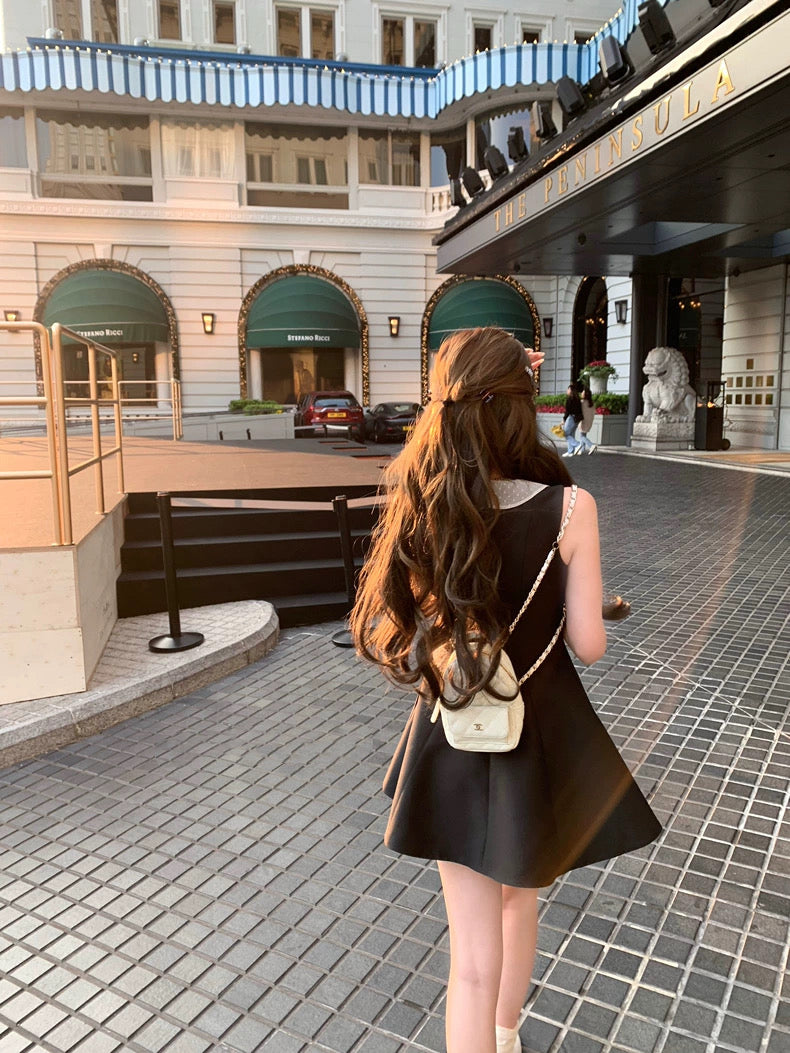 约会香蜜 赵露思同款战衣无袖/长袖连衣裙 Romantic Date Honey – Zhao Lusi Inspired Sleeveless/Long Sleeve Dress