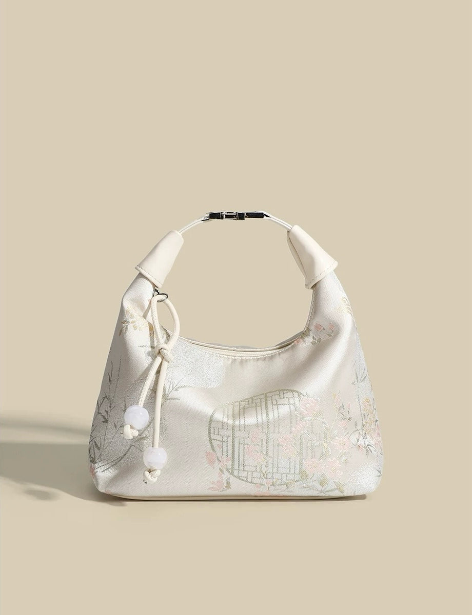 Oriental Muse Artisan Stitch Hobo HandBag