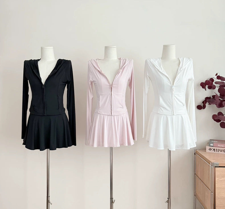仙女怕晒 防晒修身套装 Fairy Sun Protection – Slim-Fit UV-Blocking Outfit