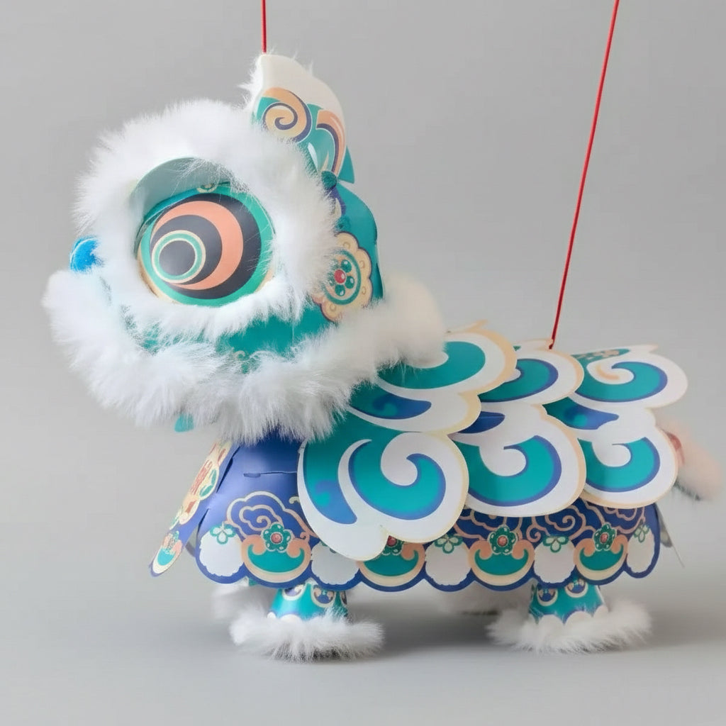 Neo Lion - Traditional Lion Dance Handheld Lantern(spend Rm500 free)