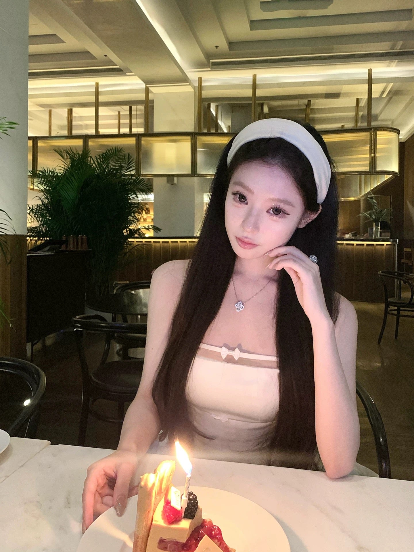 少女心事 甜美蝴蝶结蓬蓬小礼裙 Sweetheart Secrets Puffy Mini Dress with Cute Bow