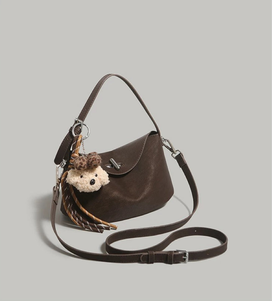 半月 复古圆弧腋下包 Half Moon Antique Curved Shoulder Bag