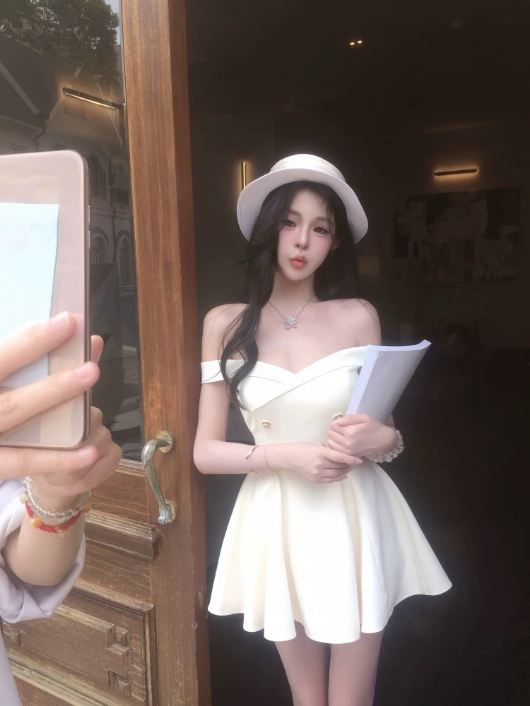 遇上西雅图 气质法式连衣裙 Encounter in Seattle – Elegant French-Style Dress