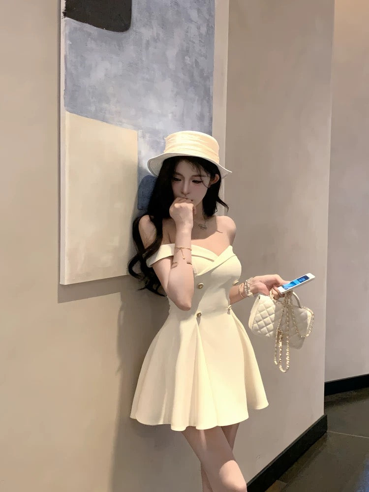 遇上西雅图 气质法式连衣裙 Encounter in Seattle – Elegant French-Style Dress