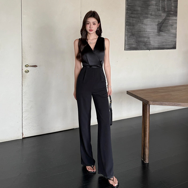 黛绮丝 气质名媛阔腿连体裤 Daiqisi Elegant Socialite Wide-Leg Jumpsuit