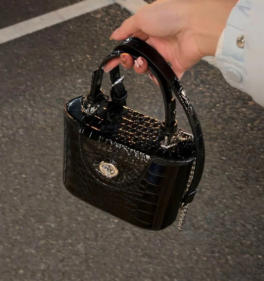 Lumière Mini Box Hand Bag
