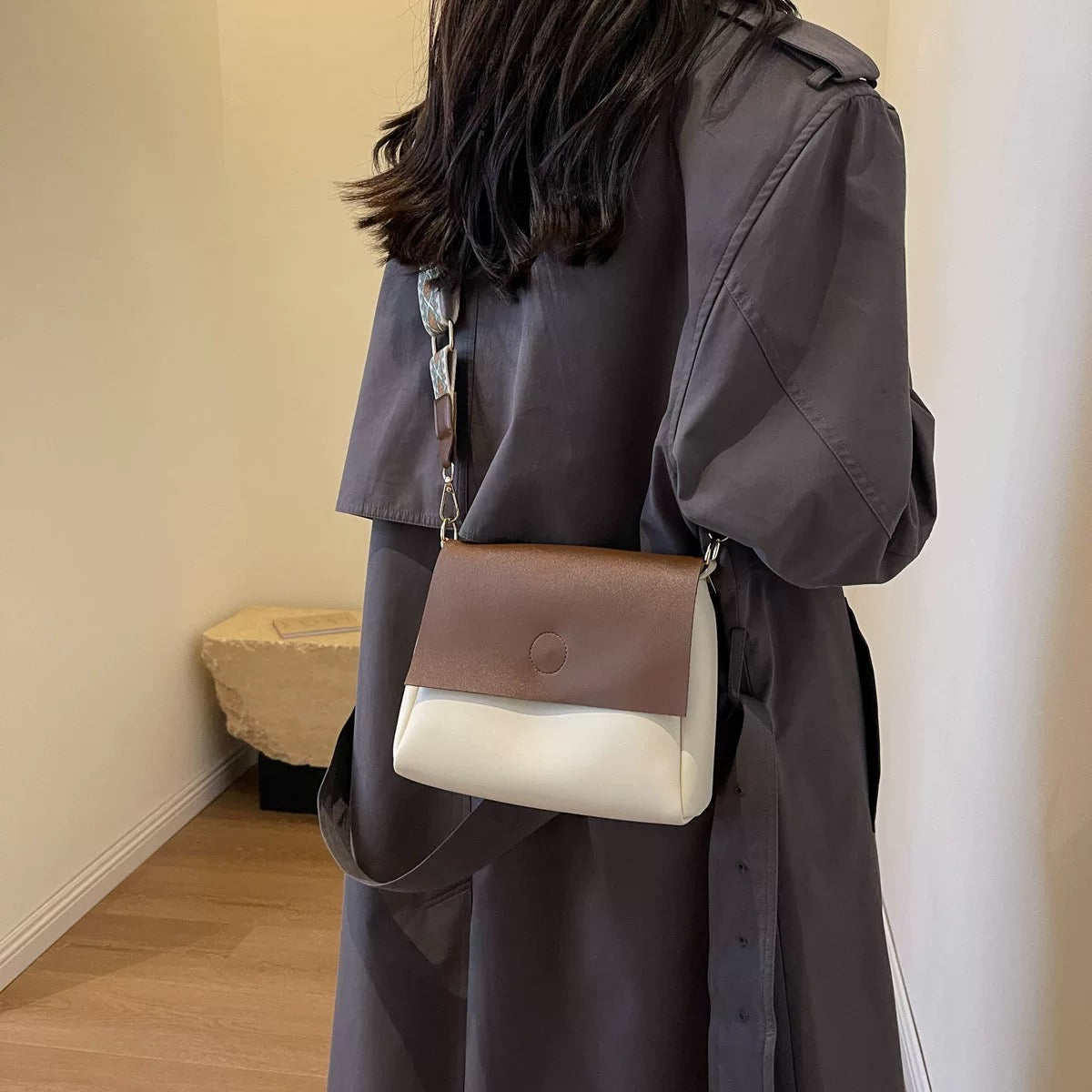 Cream Mousse Trendy Versatile Large-Capacity Tote Set