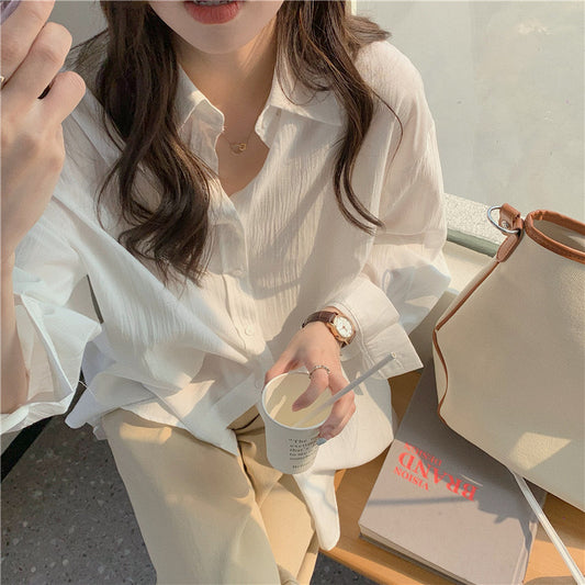 夏季宽松温婉衬衫 Summer Loose Blouse