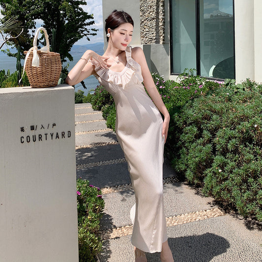 夏季温柔风茶歇长裙 Summer Elegance Tea Break Dress