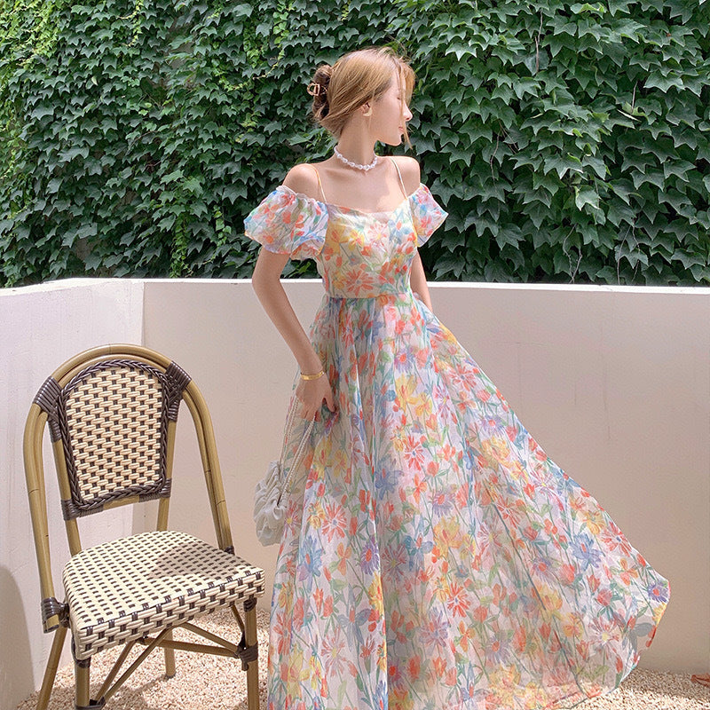 夏季初恋碎花连衣裙 Summer First Love Floral Dress