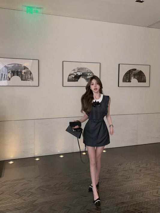 魅力初恋 - 夏季初恋高端宴会西装连衣裙 Summer First Love High-End Cocktail Dress Suit