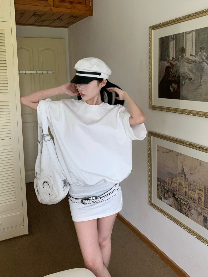 黑白时尚 - 夏季设计感小众包臀连衣裙 Summer Chic and Unique Bodycon Dress