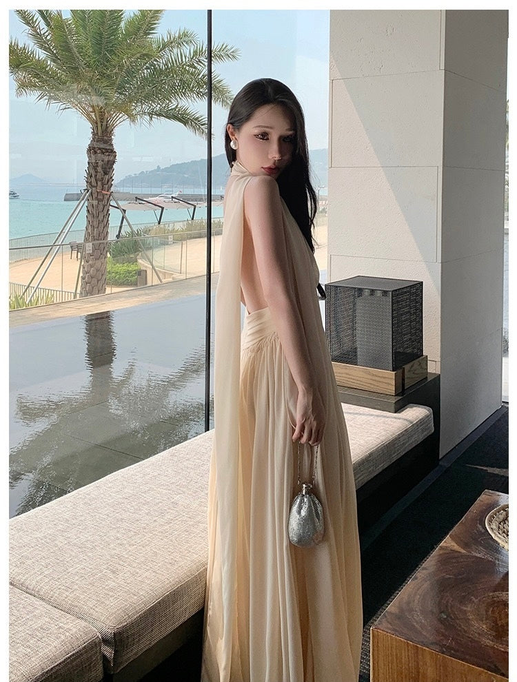 霓裳云梦 - 法式仙气海边氛围感连衣裙 French Fairy Seaside Atmosphere Dress
