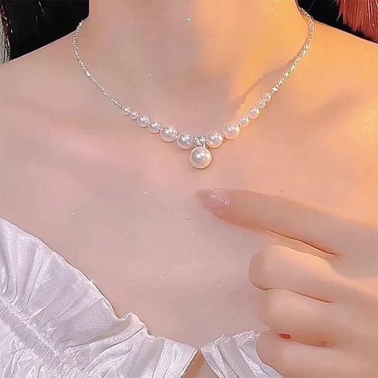 海洋之宝 闪闪珍珠颈链 Ocean Treasure Sparkling Pearl Necklace