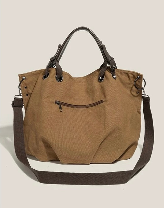 Oversize Vibe Your Essential Large Capacity Canvas Tote