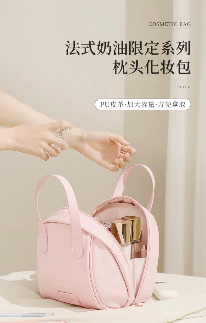 贝壳化妆包 化妆手提大容量收纳包袋 Shell Makeup Bag – Large-capacity Handheld Cosmetic Storage Bag